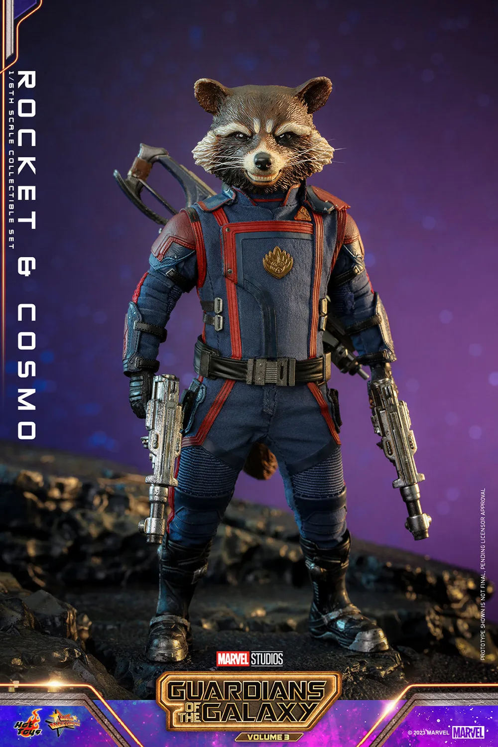 Rocket and Cosmo 1/6 Scale Figure Set by Hot Toys
