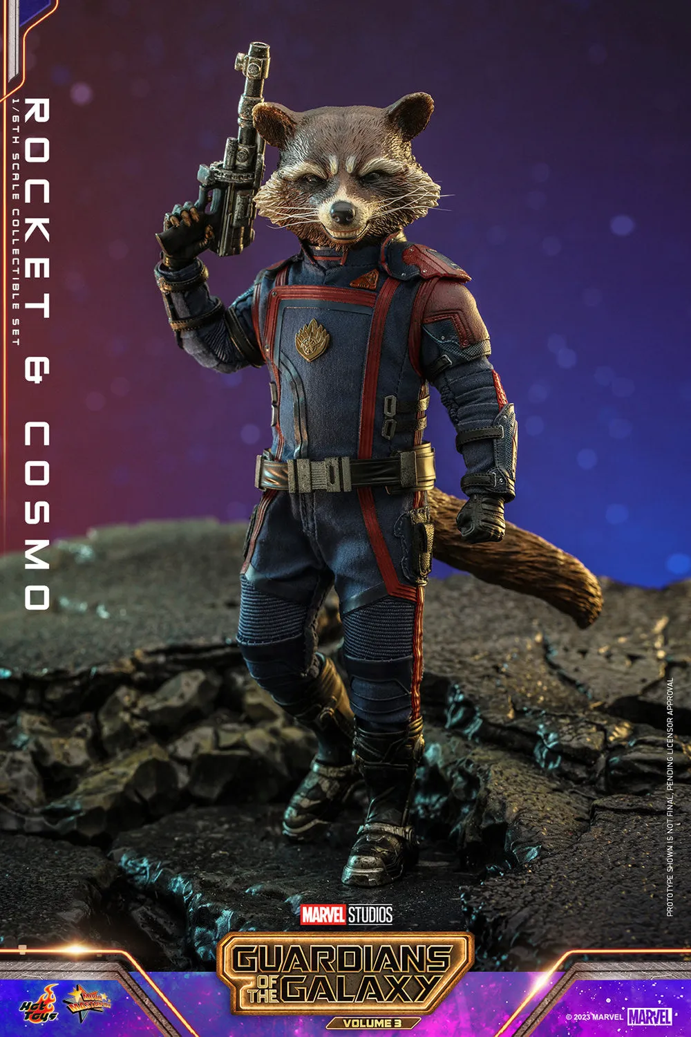 Rocket and Cosmo 1/6 Scale Figure Set by Hot Toys