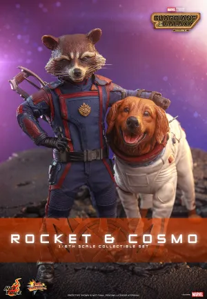 Rocket and Cosmo 1/6 Scale Figure Set by Hot Toys