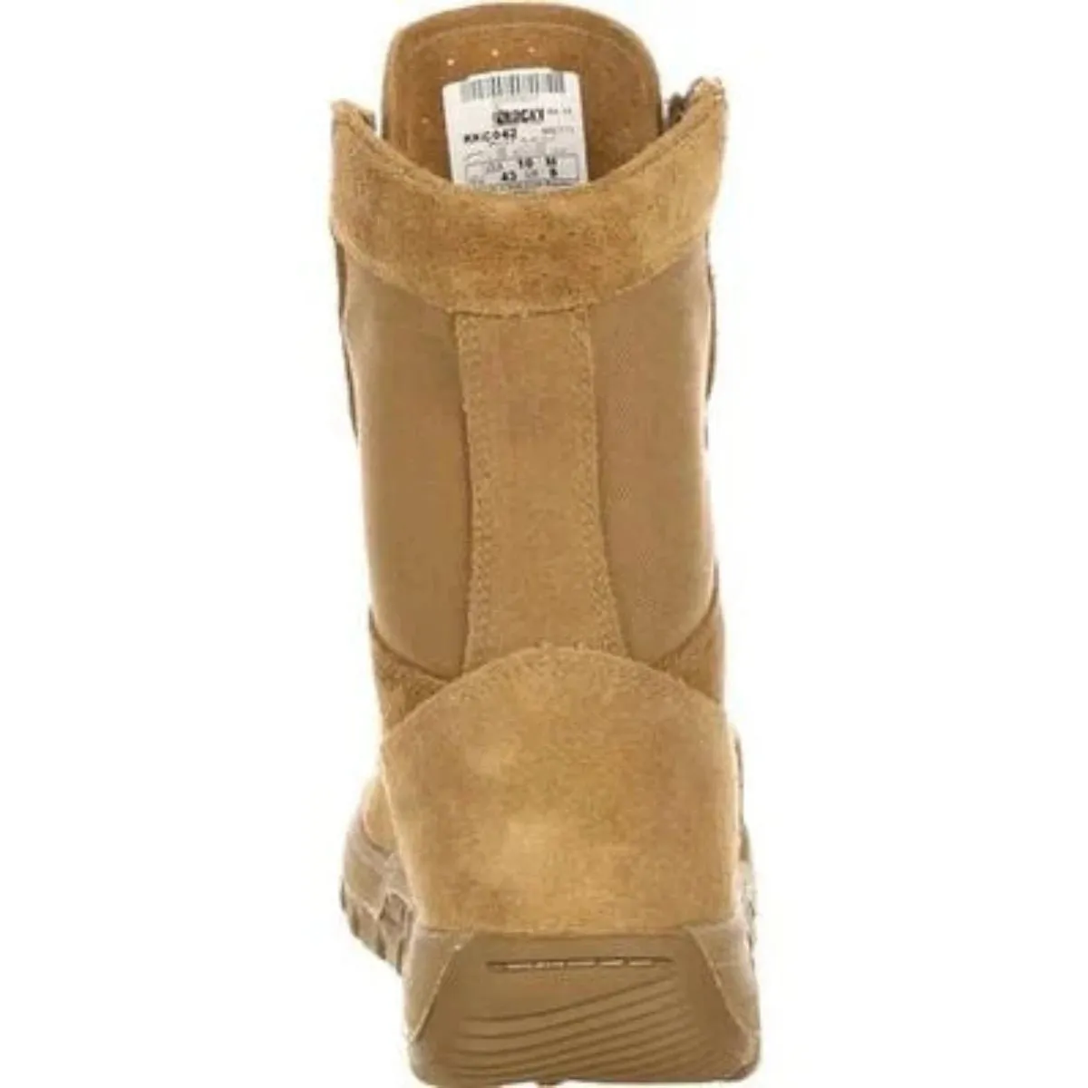 Rocky C6 Men's Commercial Military Boots Rkc042 In Brown