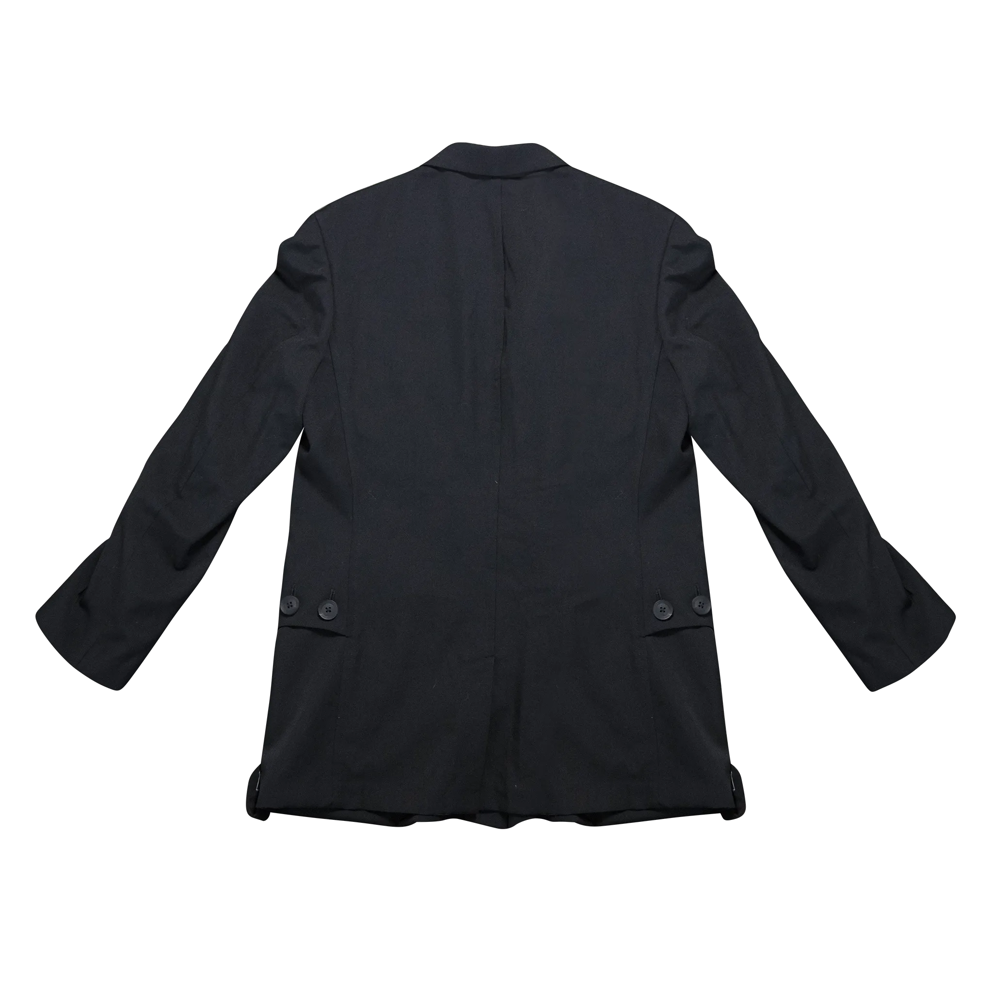SS20 Gabardine Button Blazer