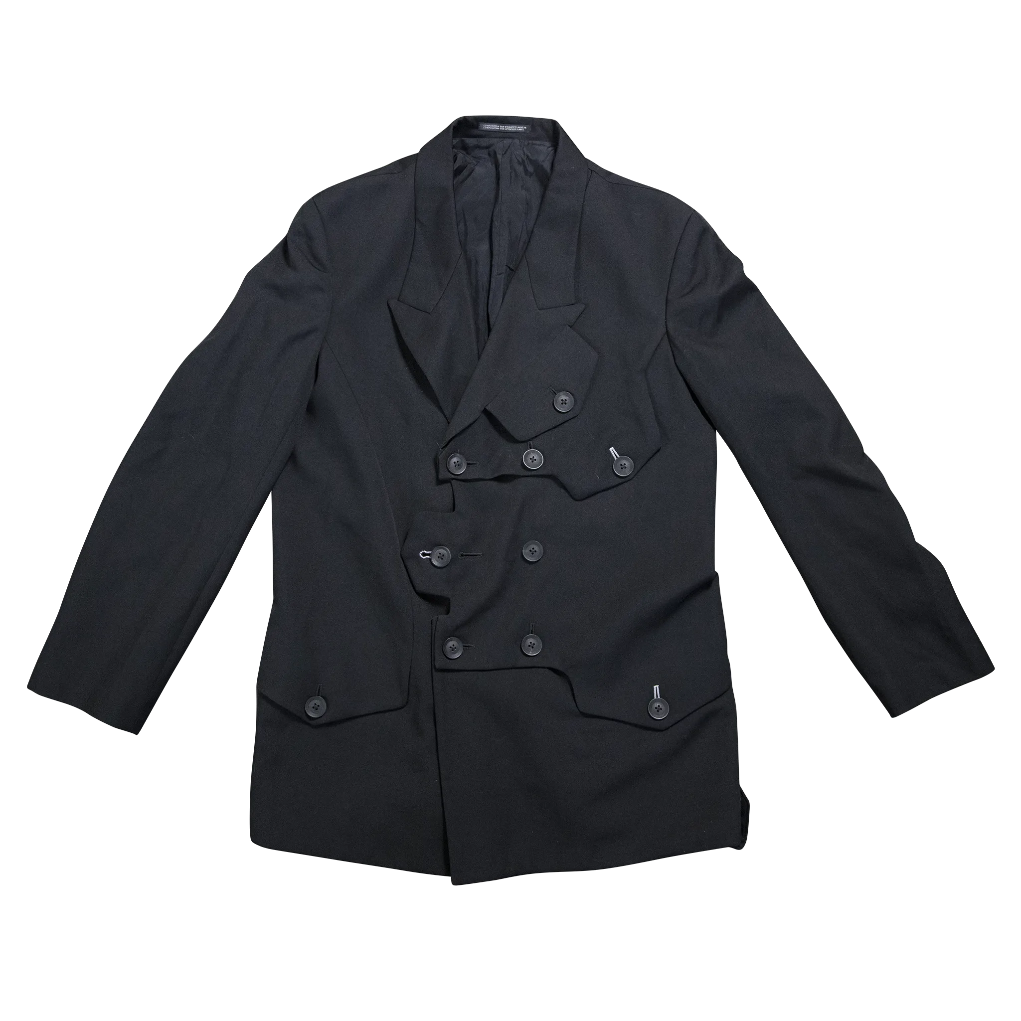 SS20 Gabardine Button Blazer