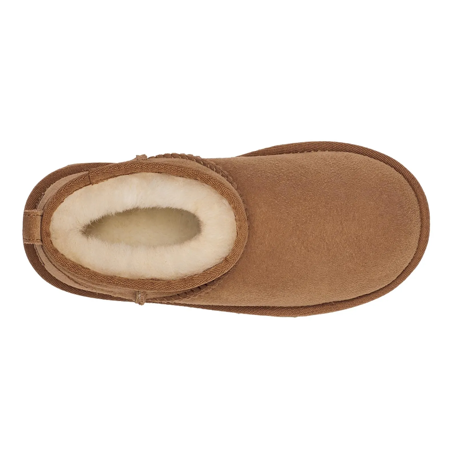 UGG Unisex-Child Classic Ultra Mini Boot, Chestnut