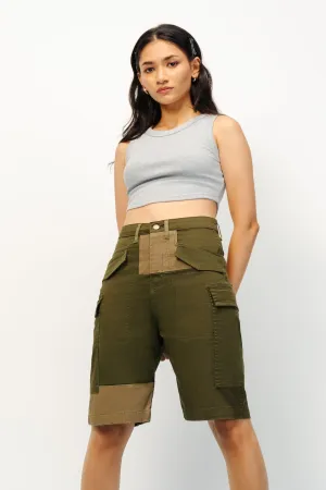 Uni Olive Shorts
