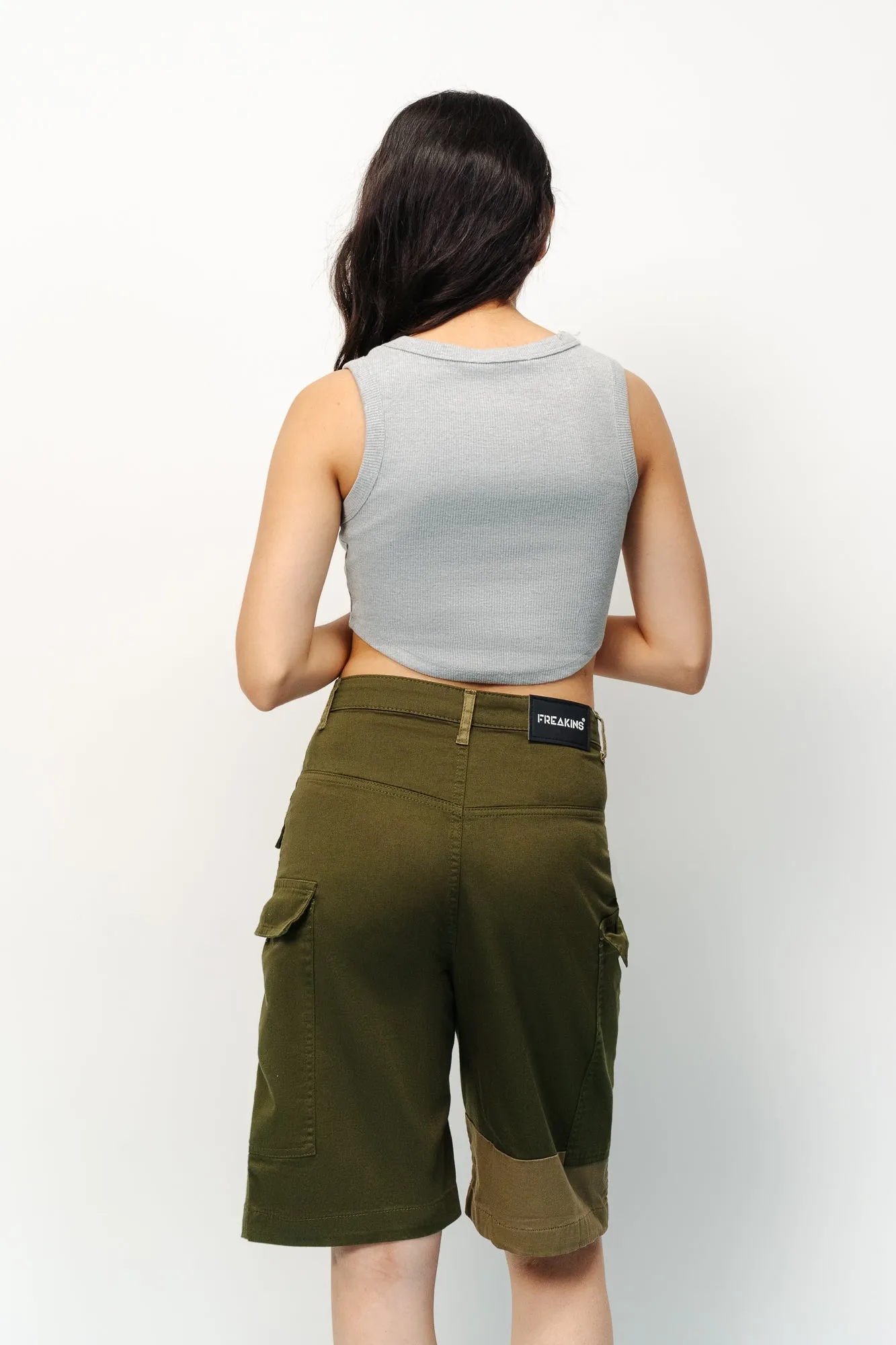 Uni Olive Shorts