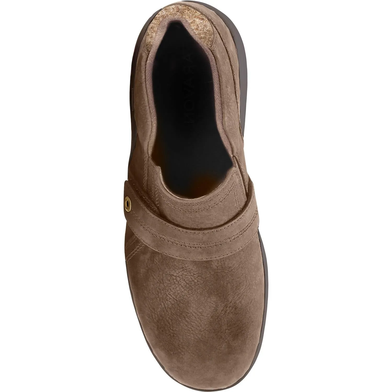 Women's Aravon Rev Stridarc Waterproof Brown Nubuck