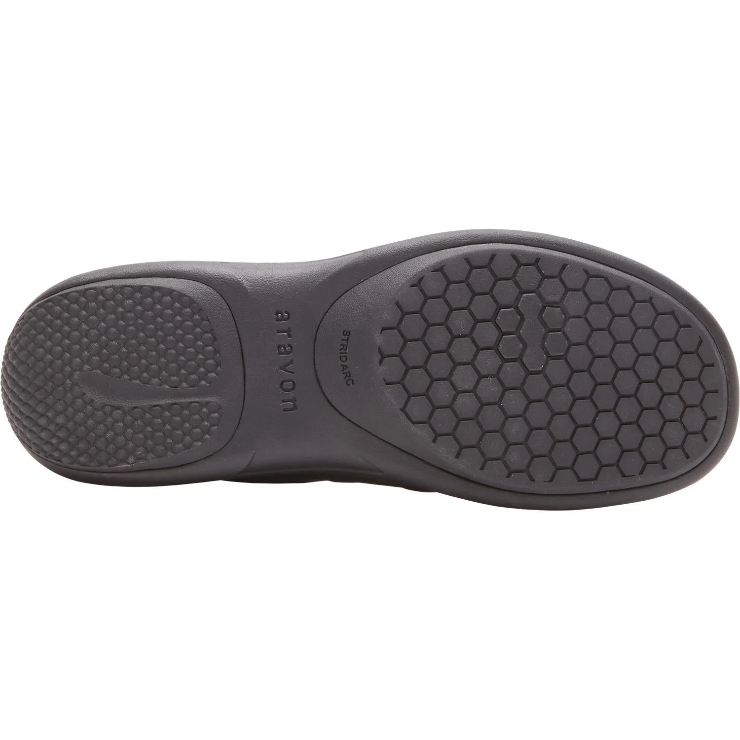 Women's Aravon Rev Stridarc Waterproof Lace Up Black Nubuck