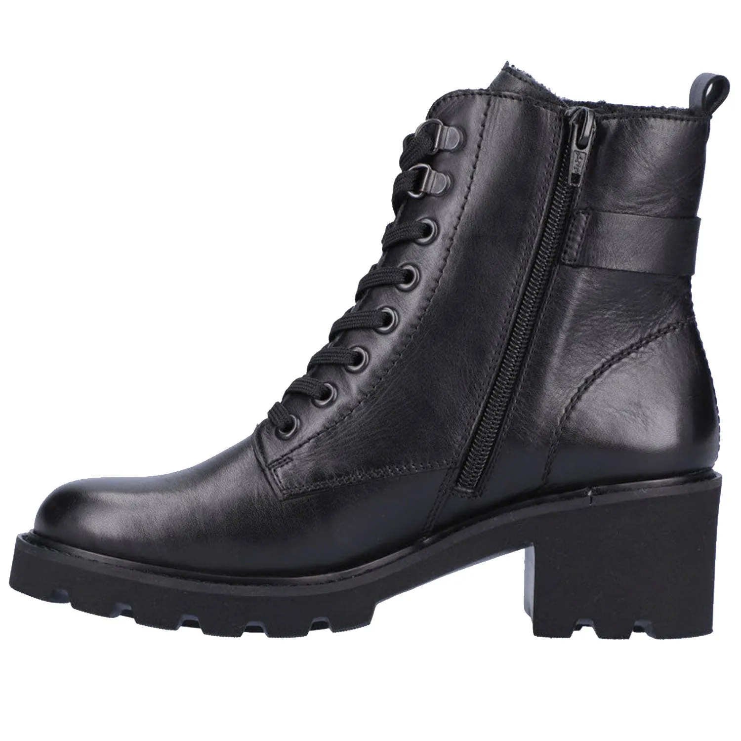 Women's Remonte D0A74-01 Dascha 74 Schwarz/Schwarz Leather