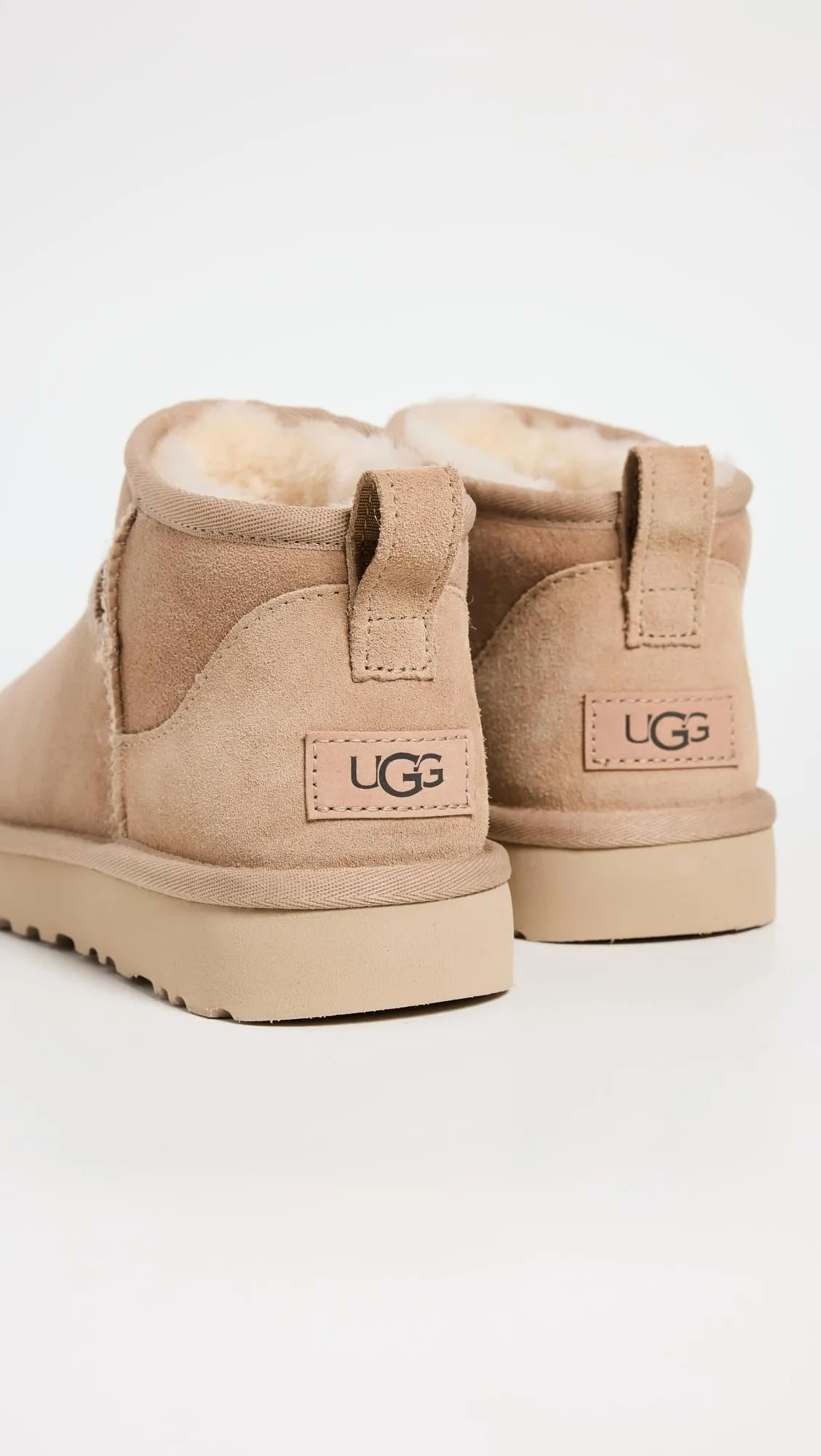 Women's Shoes UGG CLASSIC ULTRA MINI Sheepskin Ankle Boots 1116109 SAND