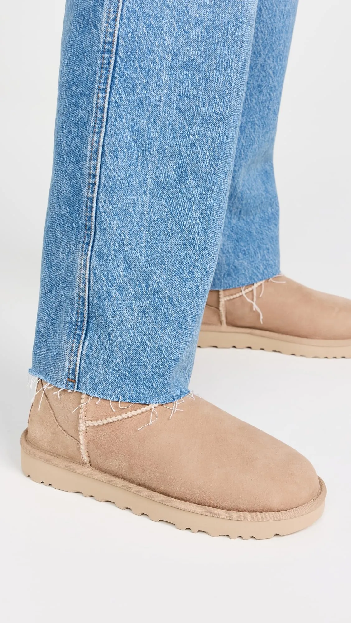 Women's Shoes UGG CLASSIC ULTRA MINI Sheepskin Ankle Boots 1116109 SAND