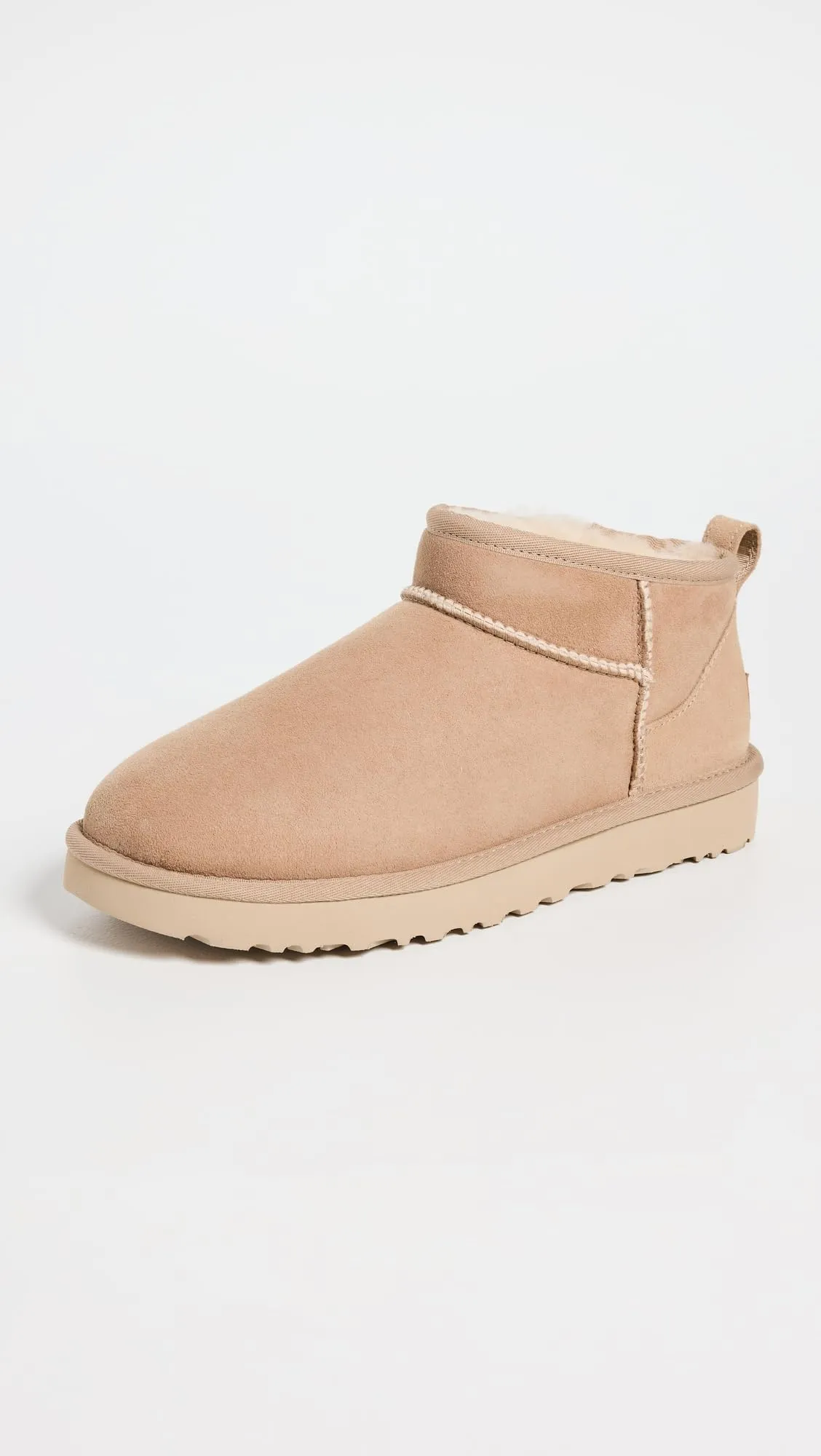 Women's Shoes UGG CLASSIC ULTRA MINI Sheepskin Ankle Boots 1116109 SAND