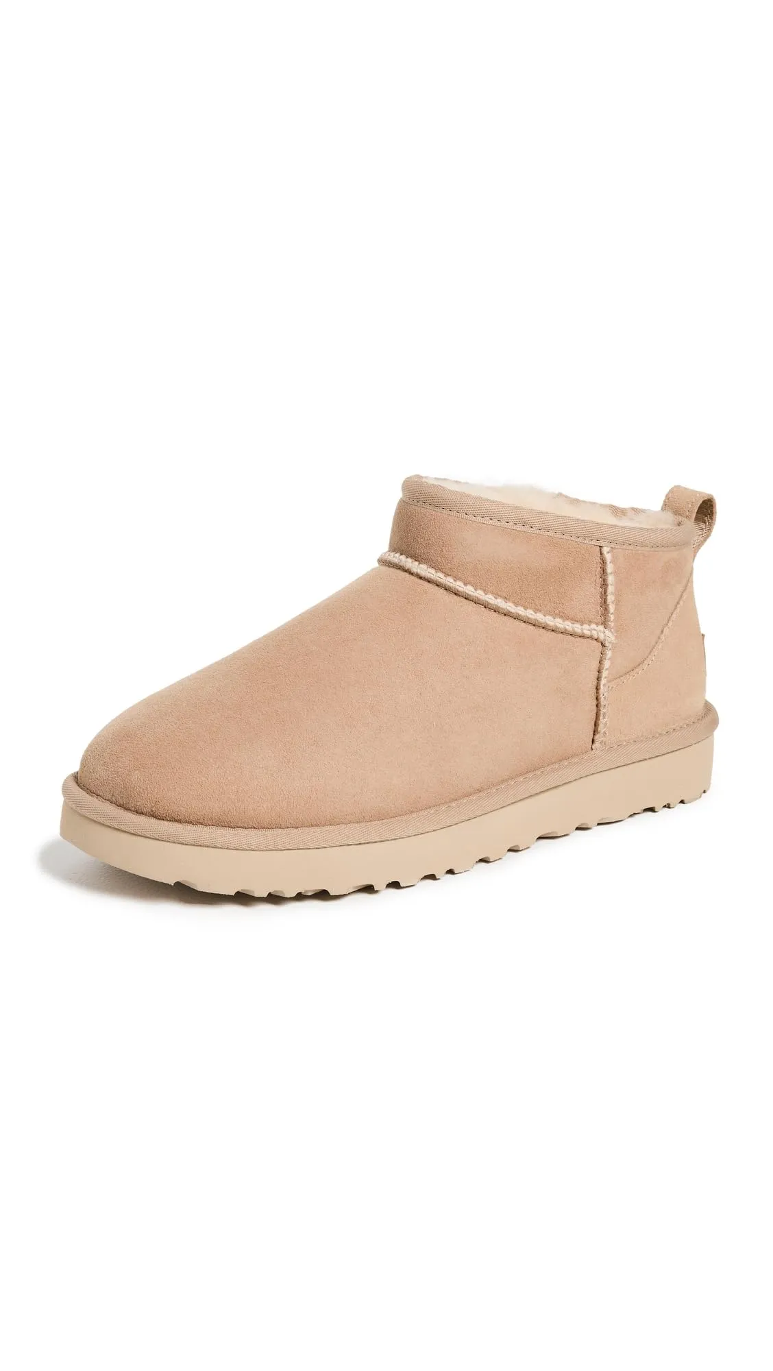 Women's Shoes UGG CLASSIC ULTRA MINI Sheepskin Ankle Boots 1116109 SAND