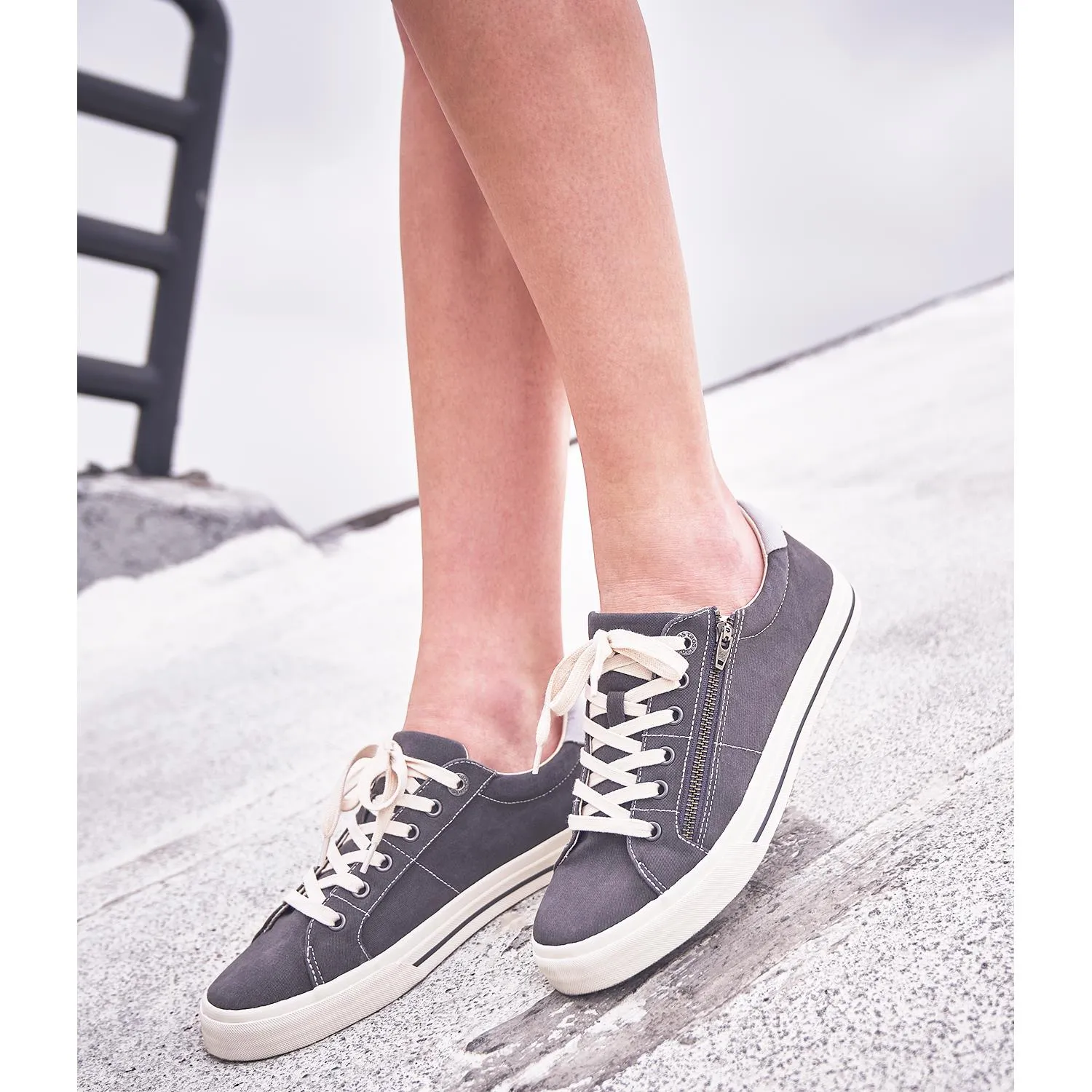 Women's Taos Z Soul Graphite/Light Grey Canvas